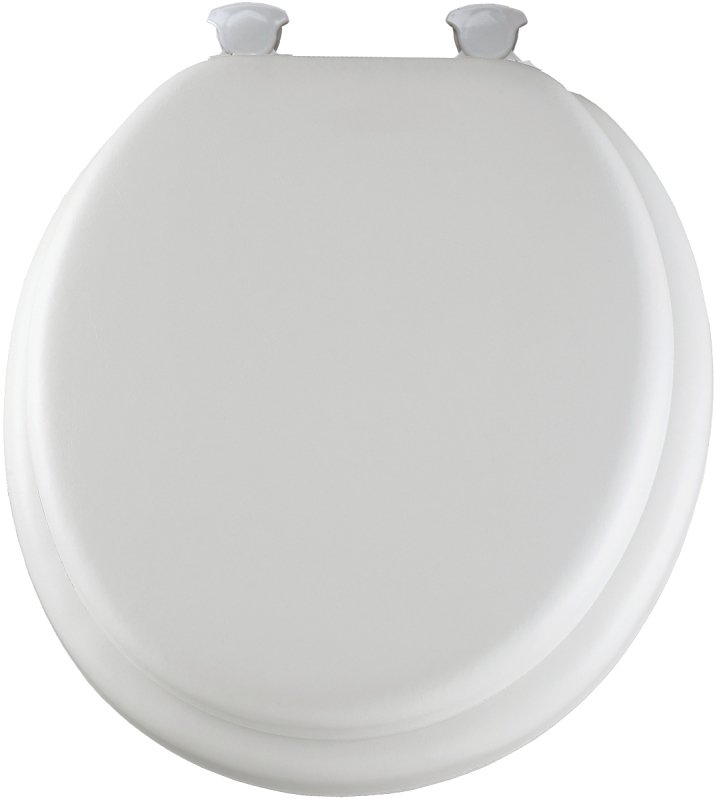 [6138333] TOILET SEAT RND SOFT WD WHITE 