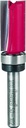 TOP BEARING FLUSH ROUTER BIT  