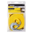 TOW STRAP W/HOOKS 15FT        