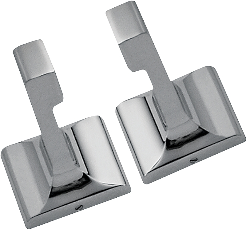 TOWEL BAR POST BRIGHT CHROME  