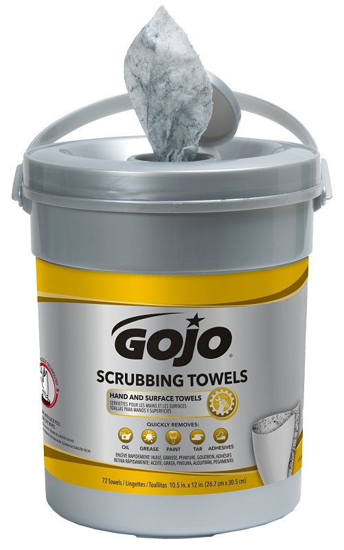 TOWEL SCRUBBING 72CT CONTAINER