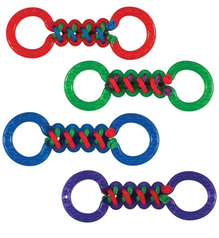 TOY PET BRAIDED DOUBLE TUG    
