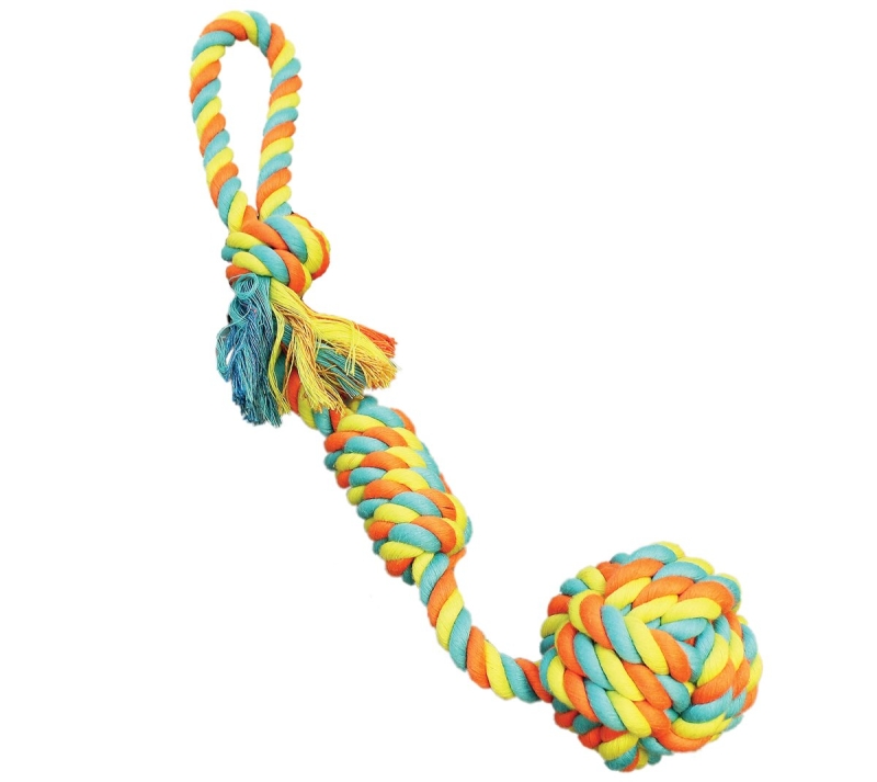 TOY PET TUG ROPE FIST         