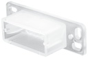 TRACK DRAWER BACK PLATE WHITE 