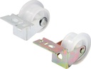 TRACK DRAWER BACK ROLLER WHITE