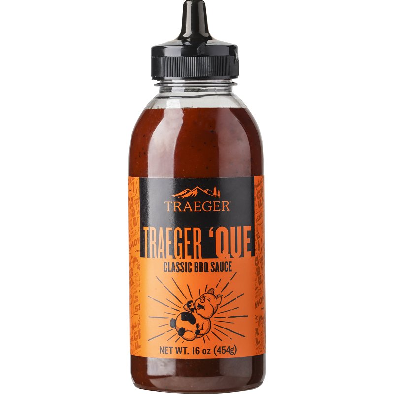 TRAEGER QUE BBQ SAUCE 16OZ    