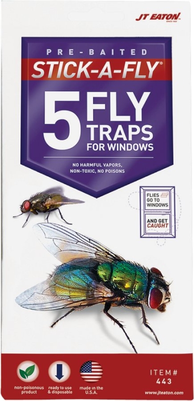 TRAP FLY WINDOW STICK 5 PACK  
