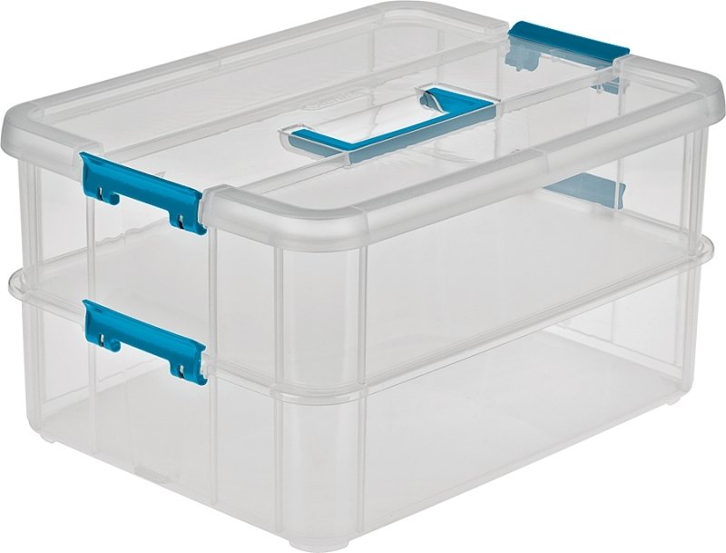 [4386850] TRAY ORGNZR STACK/CARRY 2 CLR 