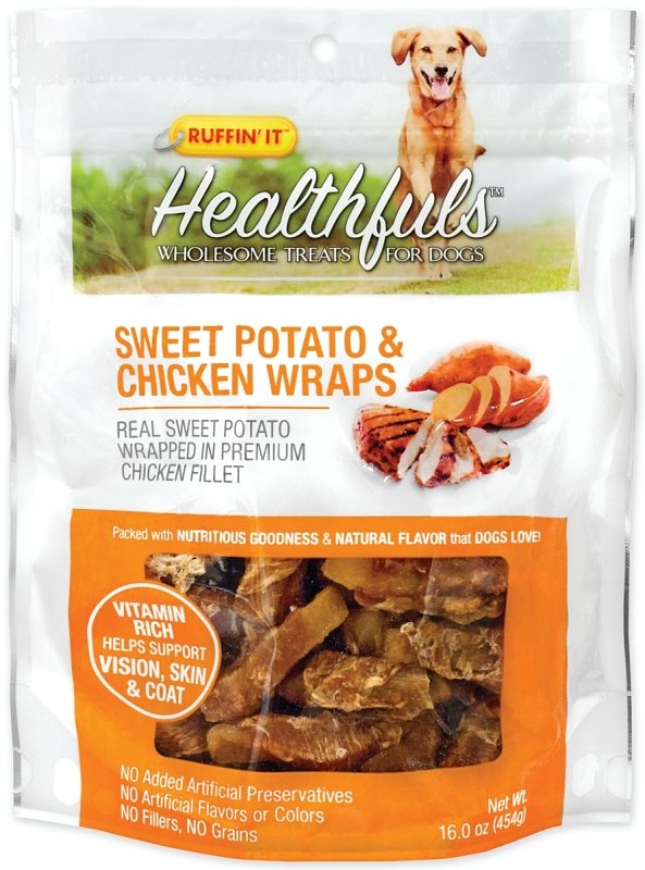 TREAT CHICKEN SW POTATO 16OZ  