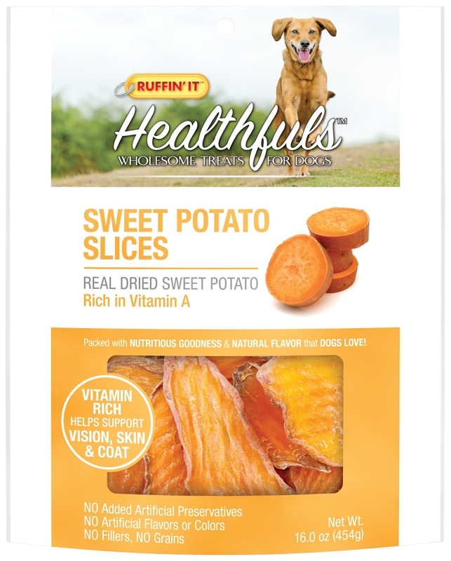 TREAT SWEET POTATO SLICE 16OZ 