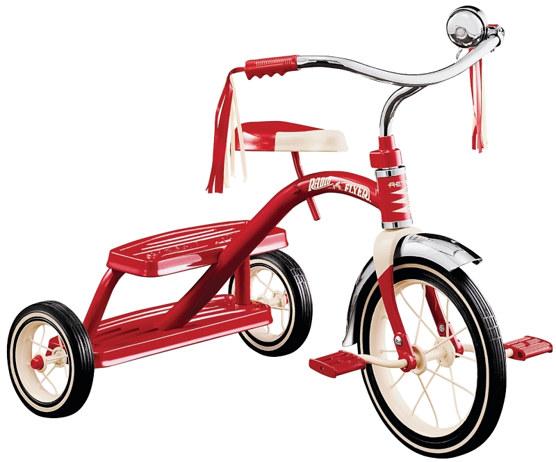 TRICYCLE CHILD CLASSC 12IN RED