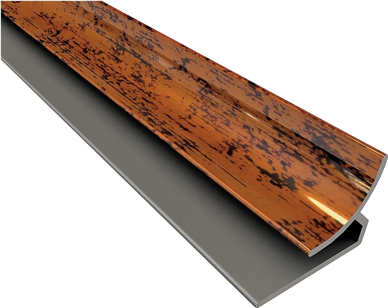 TRIM CORNER INSIDE COPPER 18IN