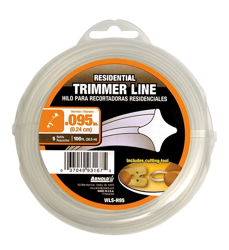TRIMMER LINE .095 IN X 100 FT 