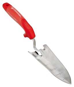 TROWEL GARDEN SS RED 7X13.5IN 