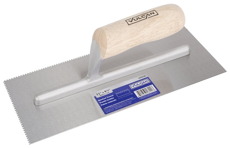 TROWEL SQNOTCH 1/16IN 11X4.5IN