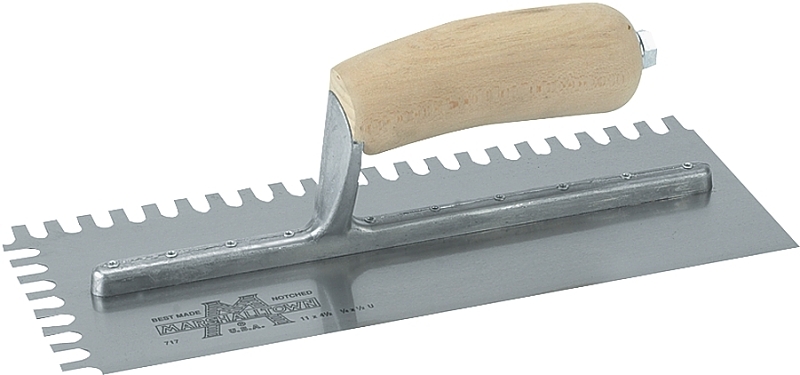 TROWEL U NOTCH 3/32X3/32X1/8IN