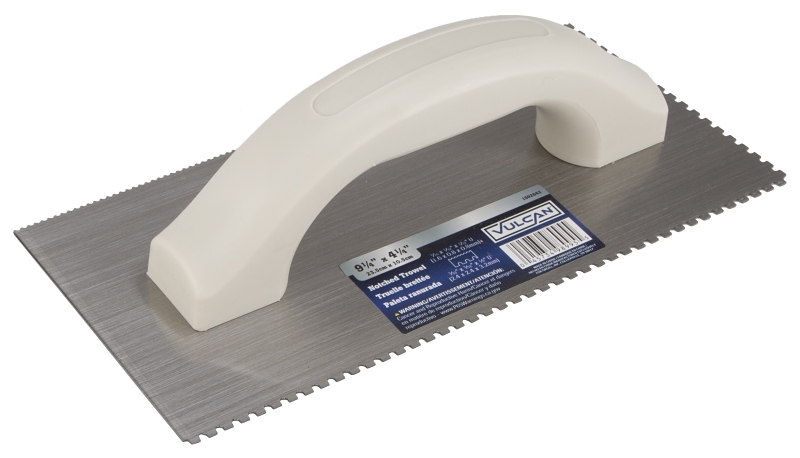 TROWEL UNTCH 2SD 4-1/4X9-1/4IN