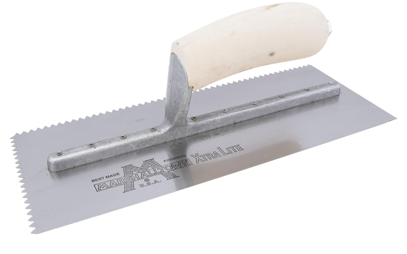 TROWEL V NOTCH 7/32X5/32IN    