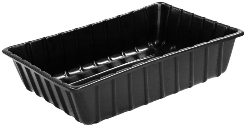 TUB MIX LG BLK 23G 36X24X8IN  