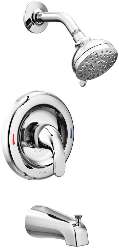TUB-SHOWER FAUCET SNGL CHROME 