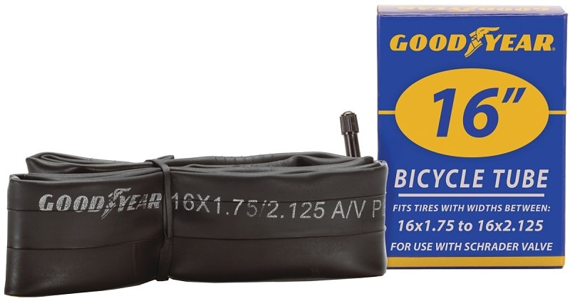 TUBE BIKE 16X1.75-2.125 BLACK 