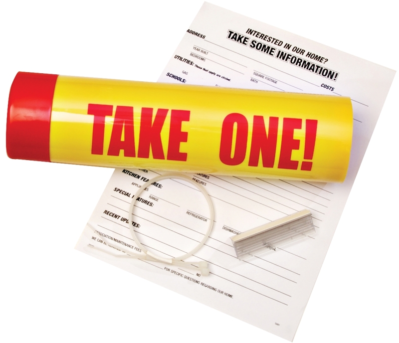 TUBE TAKE ONE PLASTIC 3X12IN  