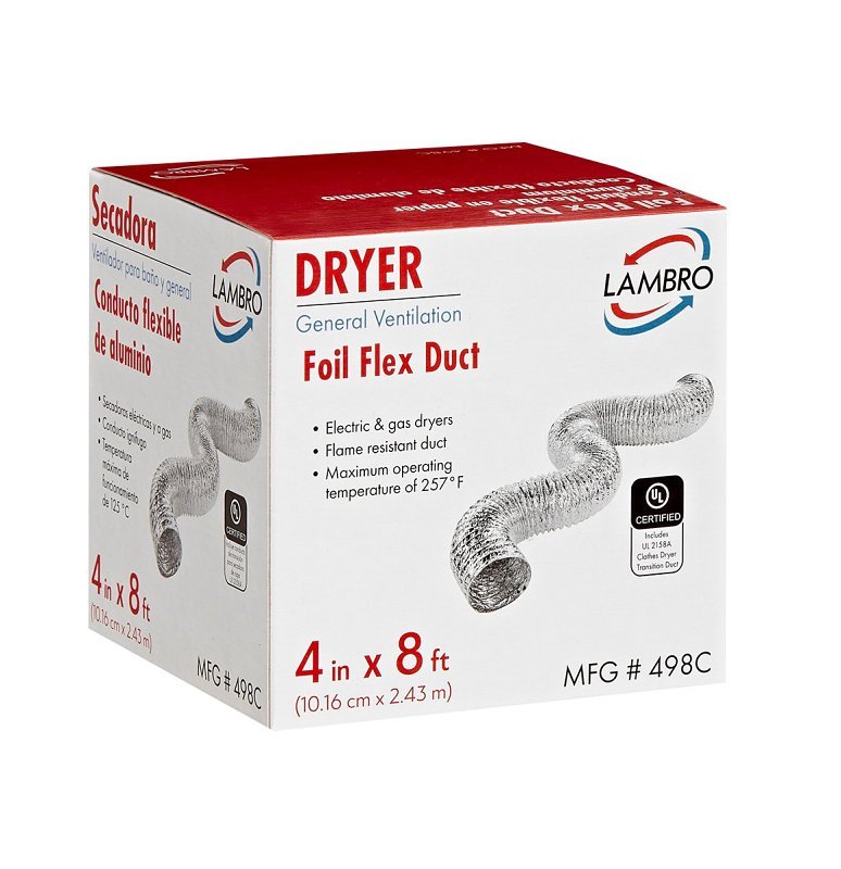 TUBING FLEXIBLE 4INX8FT       