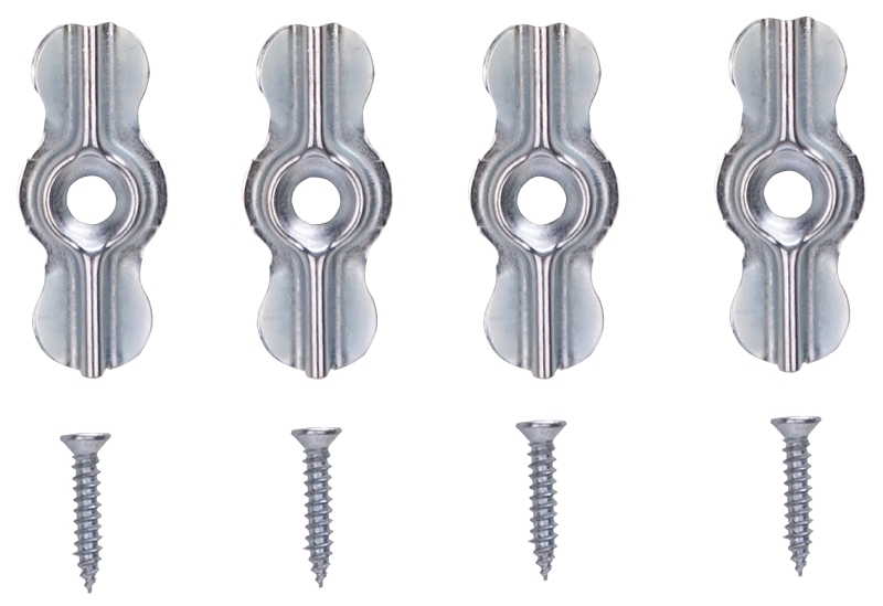 TURN BUTTON FULL 1-3/4IN ZINC 