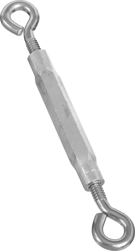 TURNBUCKLE EYE/EYE 1/4X7.5 SS 