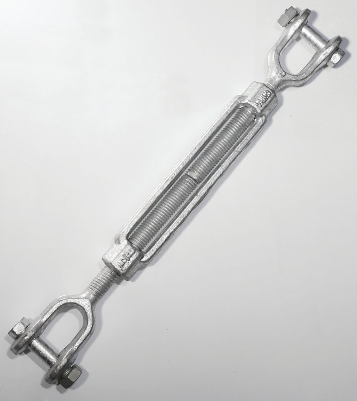 TURNBUCKLE JAW/JAW 5/8X6 GALV