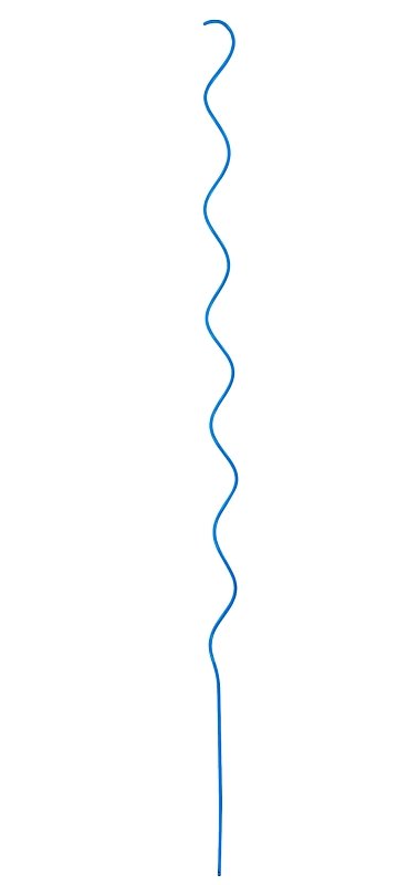 TWIST TOMATO BLUE 60IN        