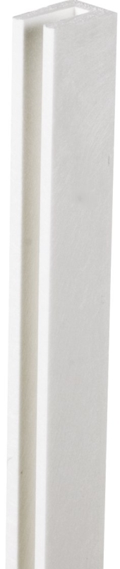 U-CAP MOULDING WHITE 8FT      