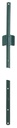 U-POST LIGHT DUTY GREEN 4FT   