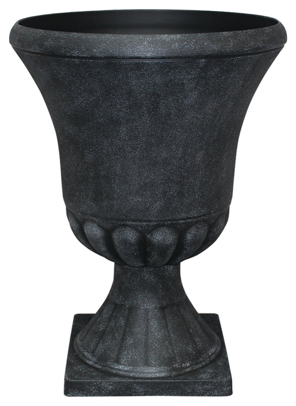 URN 16X21IN WEATHERED BLK     