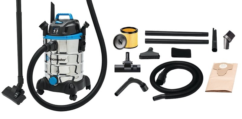 VACUUM WET/DRY SS 3PK HP 6GAL 