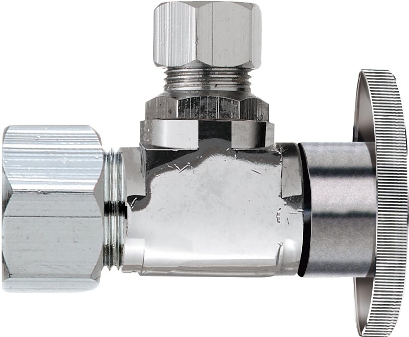 VALVE ANGLE 5/8NOM COMP X 1/4 