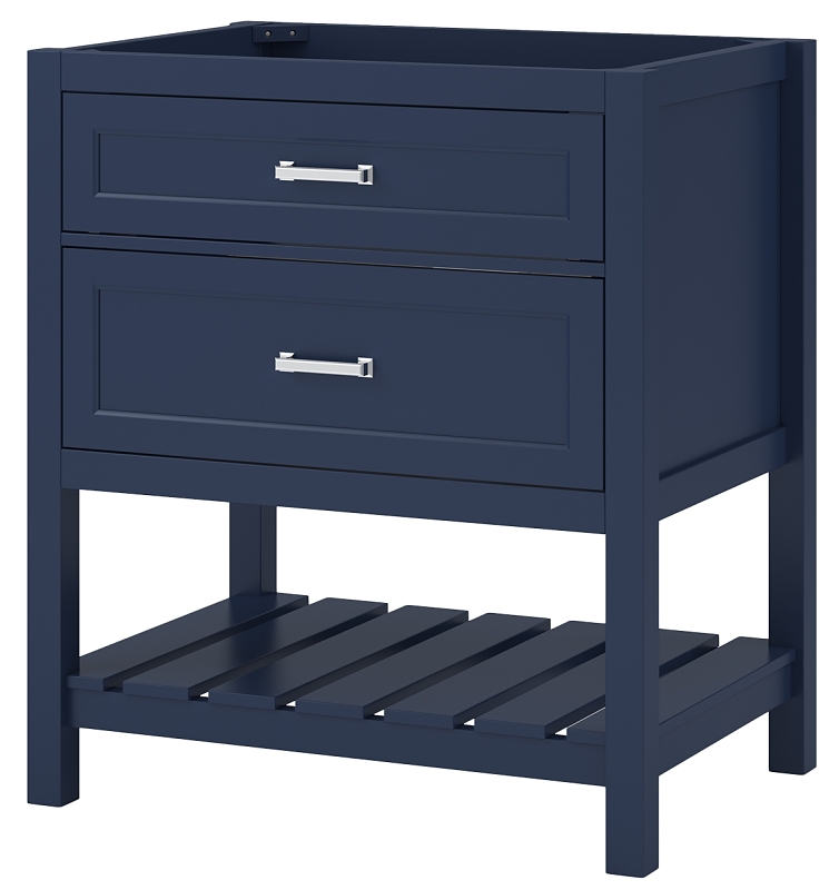 VANITY WOOD AEGEAN BLU 30X21IN