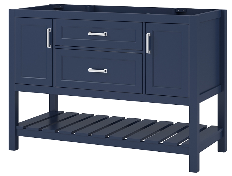 VANITY WOOD AEGEAN BLU 48X21IN