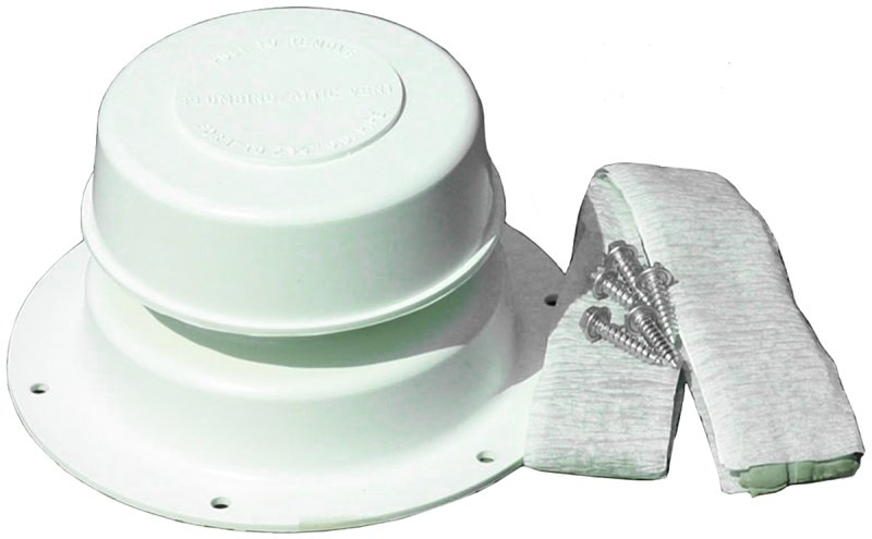 VENT PLUMBING REPLACE KIT WHT 