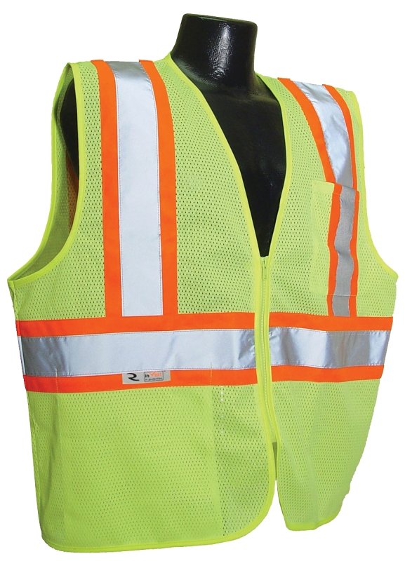 VEST ECONO MESH CLASS 2 GRN XL