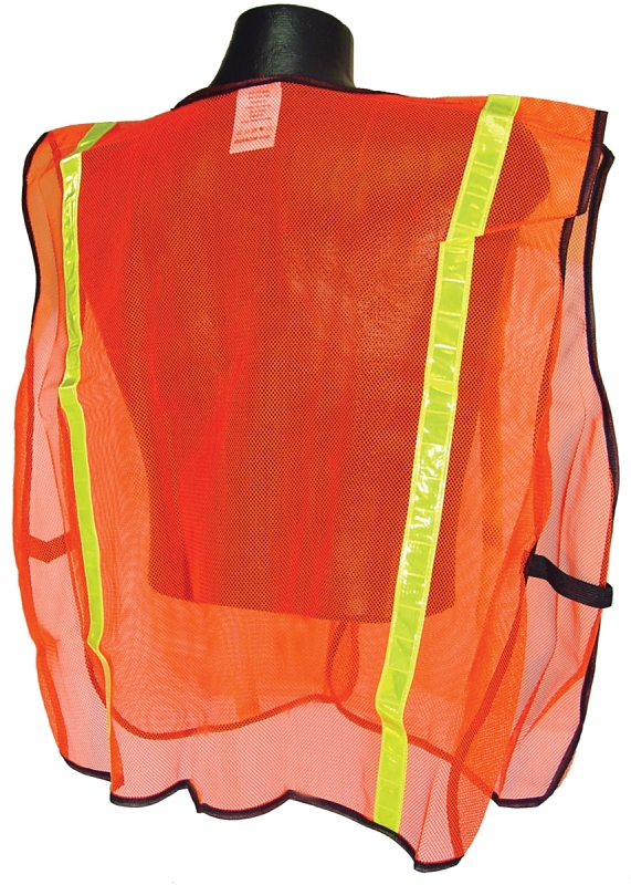 VEST SAFE MESH ORG 1IN 2X/5X  