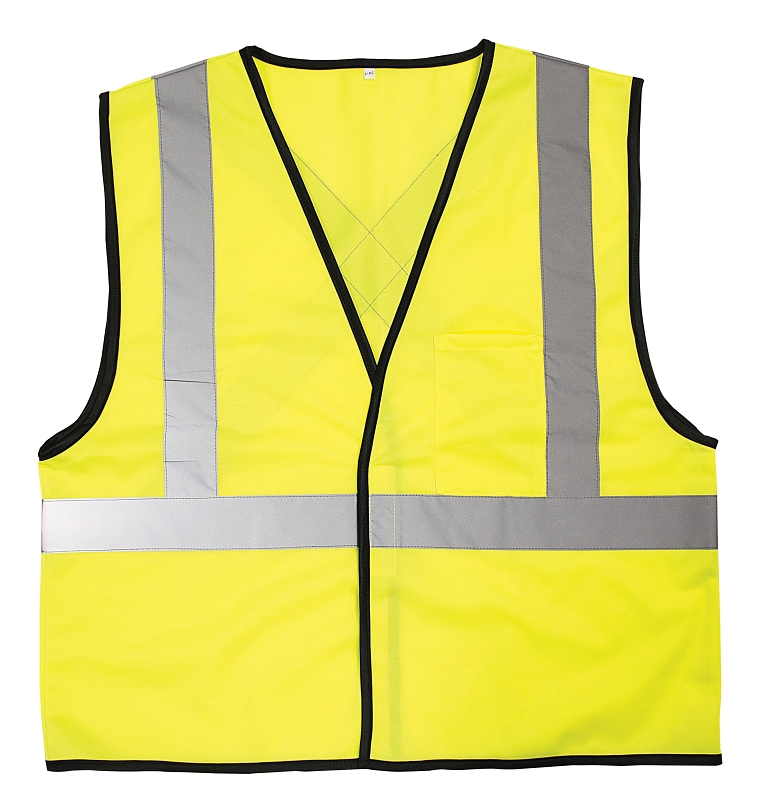 VEST SAFETY CLASS II LIME GRN 