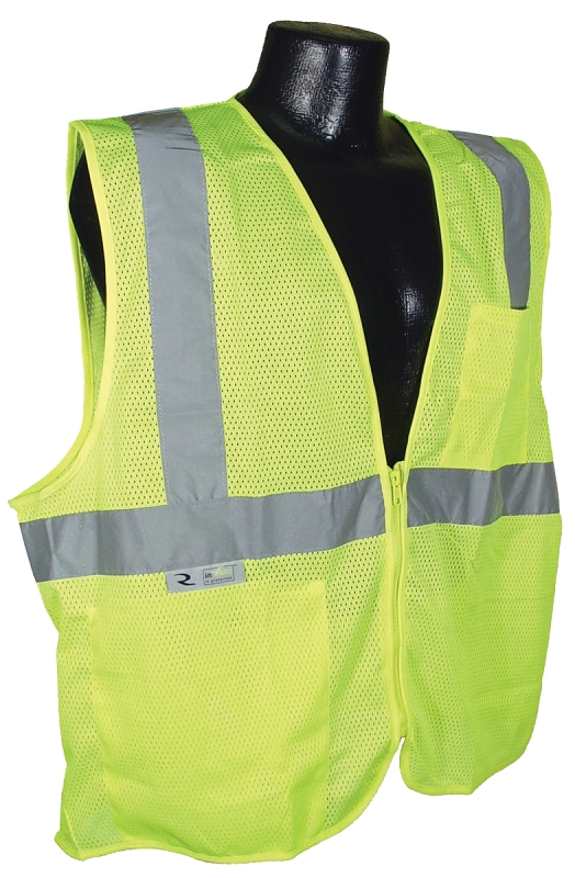 VEST SAFETY CLASS2 MESH GRN XL