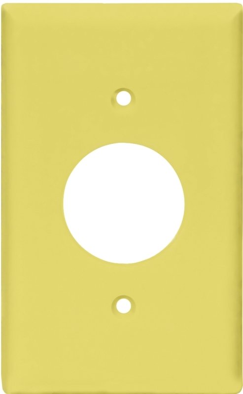 WALL PLATE 1G1RD STD 15/20A IV