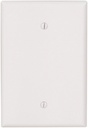 WALL PLATE 1GNG BLANK JUMB WHT