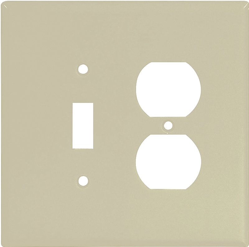 WALL PLATE 2G TGL/DUPL JUMB IV