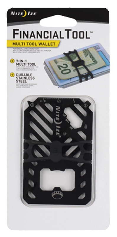 WALLET MULTI TOOL BLACK       