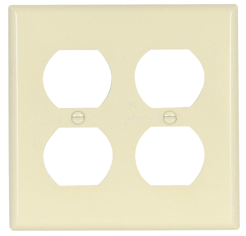 WALLPLATE DUPLEX 2G           