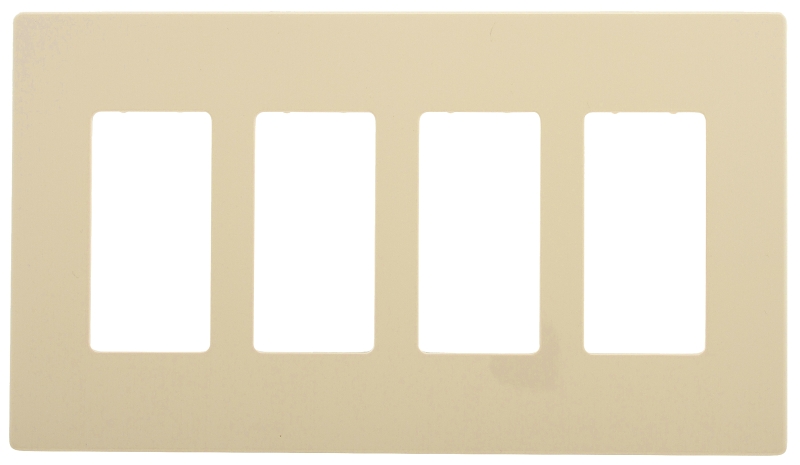 WALLPLATE SCREWLESS DECO 4G   