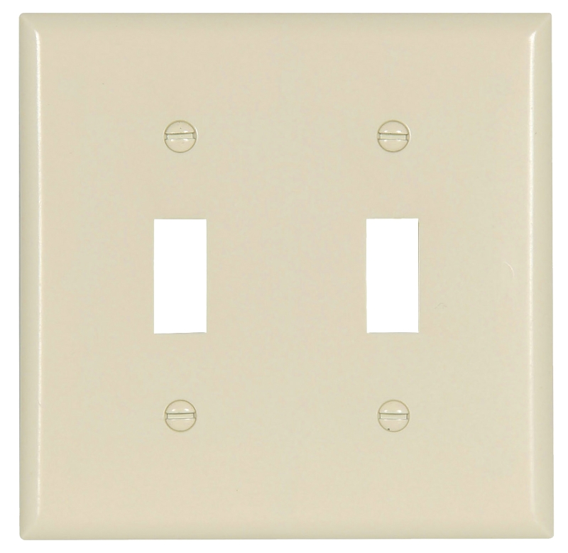 WALLPLATE SWITCH 2G LA        